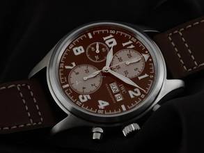 Thumbnail von IWC Fliegeruhr Chronograph Ref.IW377704 2007 Full Set wie Neu Vintage Fliegeruhr