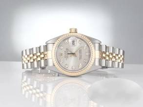 Thumbnail von Rolex Lady-Datejust Edelstahl Gelbgold 750 Diamanten Automatik Gold Stahl