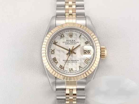  Rolex Lady-Datejust Edelstahl Gelbgold 750 Automatik Gold Stahl Damen 