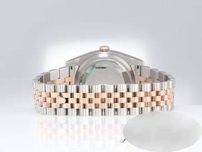 Thumbnail von Rolex Datejust 36 36mm 116231 2012 Stahl Rosegold 750 Diamanten Stainless Steel 18kt Rose Gold Jubilé-band Chronometer Oyster