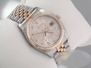 Thumbnail von Rolex Datejust 36 36mm 116231 2012 Stahl Rosegold 750 Diamanten Stainless Steel 18kt Rose Gold Jubilé-band Chronometer Oyster