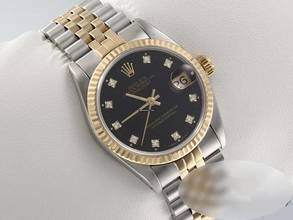 Thumbnail von Rolex Datejust 31 Medium Stahl Gelbgold 750 Diamanten Automatik Gold Stahl Stainless Steel 18kt Yellow Gold Jubilé-band Chronometer Oyster Black Dial