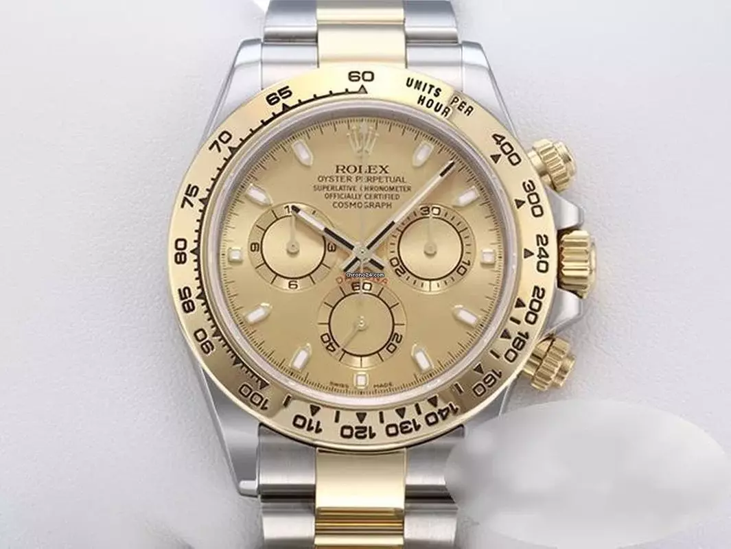  Rolex Daytona 116503 2021 Stahl Gelbgold 750 Chronograph Automatik Gold 