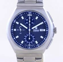 Thumbnail von Tutima M2 Coastline Chronograph Titan blue Dial Date Sport Automatik B+P-Copy