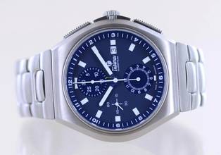 Thumbnail von Tutima M2 Coastline Chronograph Titan blue Dial Date Sport Automatik B+P-Copy