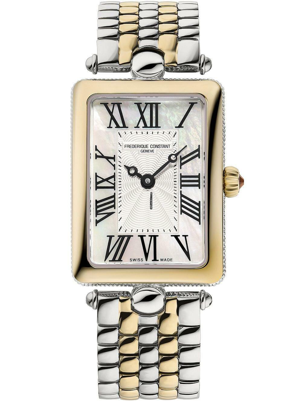  Frederique Constant Classics Art Deco FC-200MPW2AC3B Classic Damenuhr 21mm 3ATM 