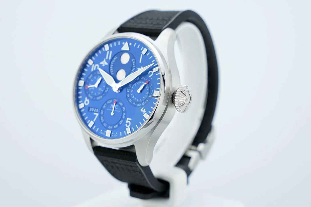  IWC Große Fliegeruhr Big Pilot 46 Perpetual Calendar Blue Dial - With Box And Papers IW503605 2022 