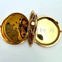 Thumbnail von A. Lange & Söhne Taschenuhr 1 A Ausführung Handaufzug 750/000 Rotgold 54 mm 1892 Savonette