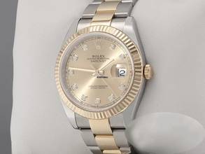 Thumbnail von Rolex Datejust 41 126333 2020 Edelstahl Gelbgold 750 Diamanten Automatik Stainless Steel 18kt Yellow Gold Oyster-band Chronometergold