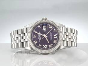 Thumbnail von Rolex Datejust 36 126234 2024 Stahl Weissgold 750 Diamanten Automatik Stainless Steel 18kt White Gold Jubilé-band Chronometer Oyster Blue Dial