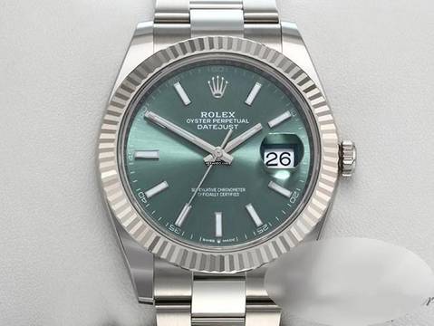  Rolex Datejust 41 126334 2025 Stahl Weissgold 750 Automatik Stainless Steel 18kt White Gold Oyster-band Chronometer 