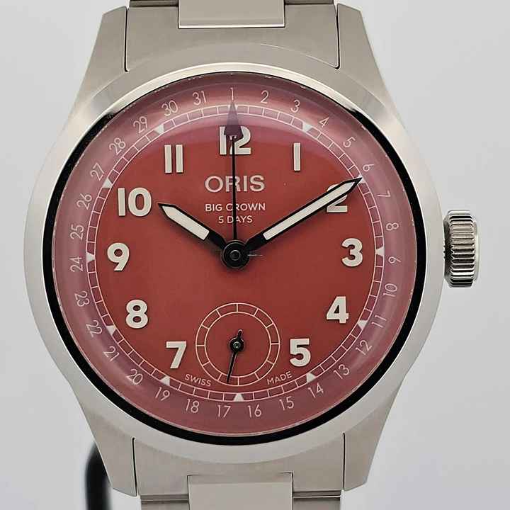  Oris Big Crown Pointer Date 403 Red NEW FULL SET 