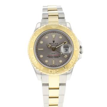  Rolex Yacht-Master Lady 29 Steel Gold Oyster Grey Dial 