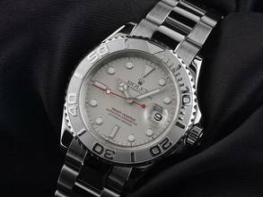 Thumbnail von Rolex Yacht-Master 40 Ref.16622 2000 Full Set sehr gut Vintage Yacht-Master Stahl 950 Platin