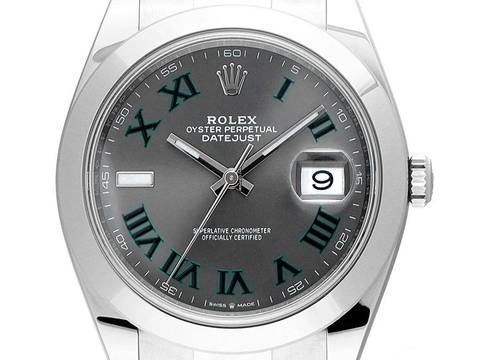  Rolex Datejust 41 Wimbledon Ref.126300 2024 Full Set Ungetragen Datejust Wimbledon 