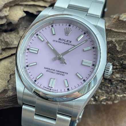  Rolex Oyster Perpetual 36 Oyster Perpetual 36 - FULLSET 2020 - Ref. 126000 Pink 