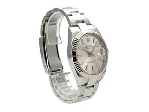 Thumbnail von Rolex Datejust 41 Edelstahl Weißgold 126334 Silber