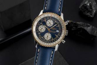 Thumbnail von Breitling Old Navitimer Chronograph Stahl / Gold Automatik Herrenuhr Ref D13322