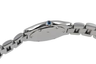 Thumbnail von Cartier 21 Must de Cartier Edelstahl Damenuhr Saphirglas Ref. W10110T2 Klassiker