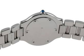 Thumbnail von Cartier 21 Must de Cartier Edelstahl Damenuhr Saphirglas Ref. W10110T2 Klassiker