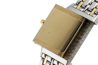 Thumbnail von Jaeger-LeCoultre Reverso Lady Stahl / Gold Quarz Damenuhr Ref. 140.252.5