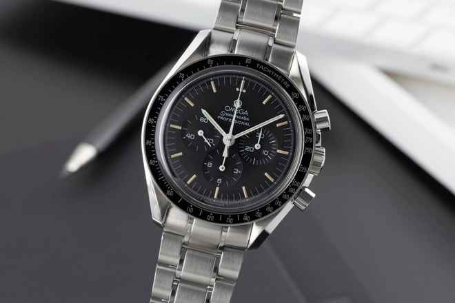 Omega Speedmaster Professional Moonwatch Chronograph Stahl Handaufzug Ref. 3590.50.00 