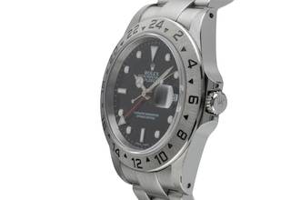 Thumbnail von Rolex Explorer II Black Dial Edelstahl Automatik Herrenuhr Ref. 16570 K-Serie
