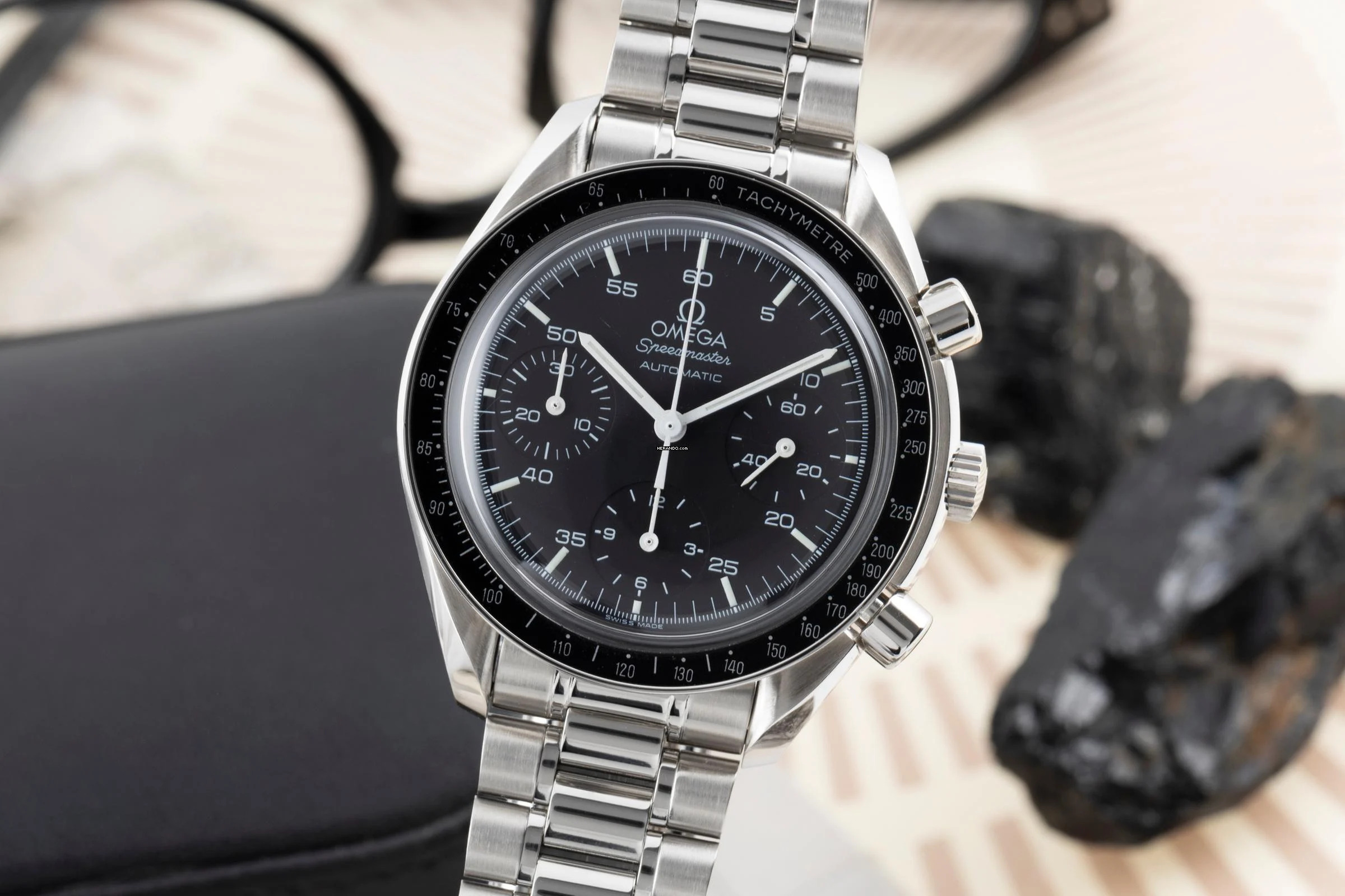 Omega Speedmaster Reduced Chronograph Stahl Automatik Ref. 3510.50.00