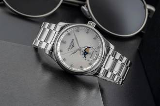 Thumbnail von Longines Master Collection Moonphase MOP Stahl Ref.L2.409.4.87.6 B&P 2023