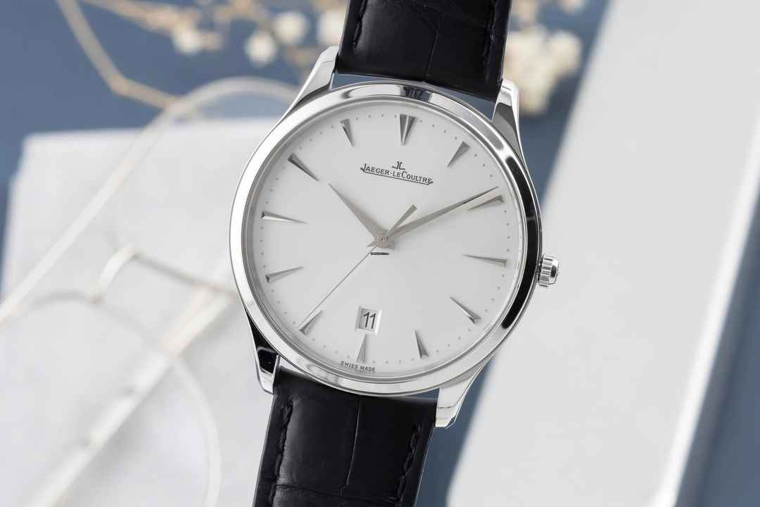  Jaeger-LeCoultre Master Ultra Thin Date Automatik Ref. Q1288420 174.8.37.S Papiere 