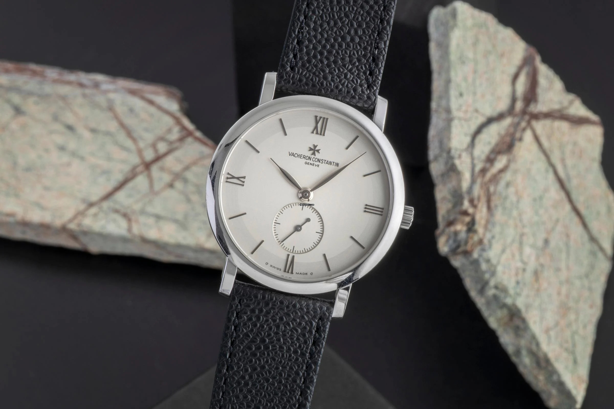  Vacheron Constantin Patrimony 18k (0,750) Weissgold Handaufzug Ref 81160/000G 