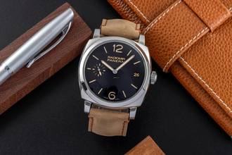 Thumbnail von Panerai Radiomir 1940 3 Days Stahl Handaufzug Herrenuhr PAM00514 B&P 2016