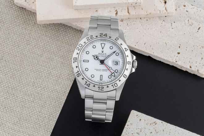  Rolex Explorer II Edelstahl Automatik Herren Ref. 16570 Z-Serie B&P 2007 LC 100 