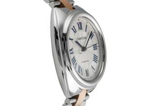 Thumbnail von Cartier Clé de Cartier Stahl / Gold Automatik Damenuhr Ref. W2CL0003 B&P 2018