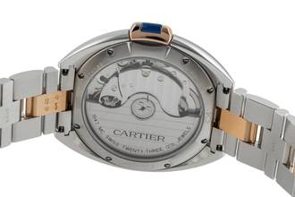 Thumbnail von Cartier Clé de Cartier Stahl / Gold Automatik Damenuhr Ref. W2CL0003 B&P 2018