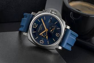 Thumbnail von Panerai Luminor Due GMT Power Reserve Titan Automatik Ref. PAM00964 B&P 2019