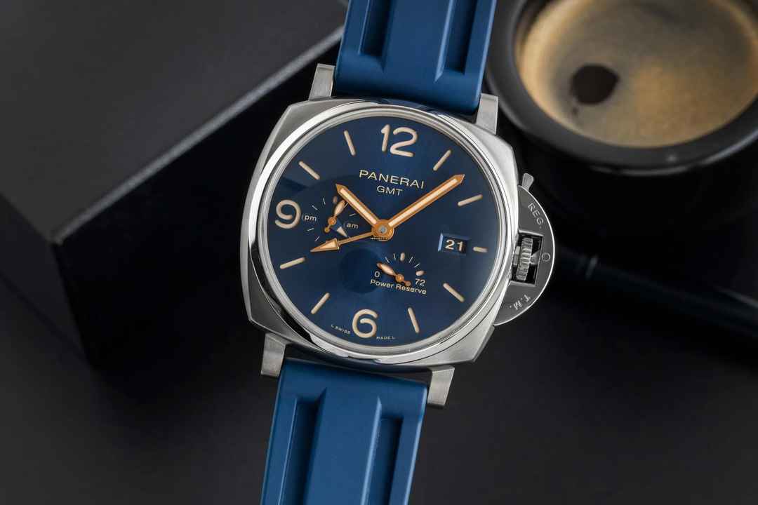  Panerai Luminor Due GMT Power Reserve Titan Automatik Ref. PAM00964 B&P 2019 