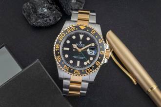 Thumbnail von Rolex GMT-Master II Stahl / Gold Automatik Herrenuhr Ref. 116713LN B&P 2011