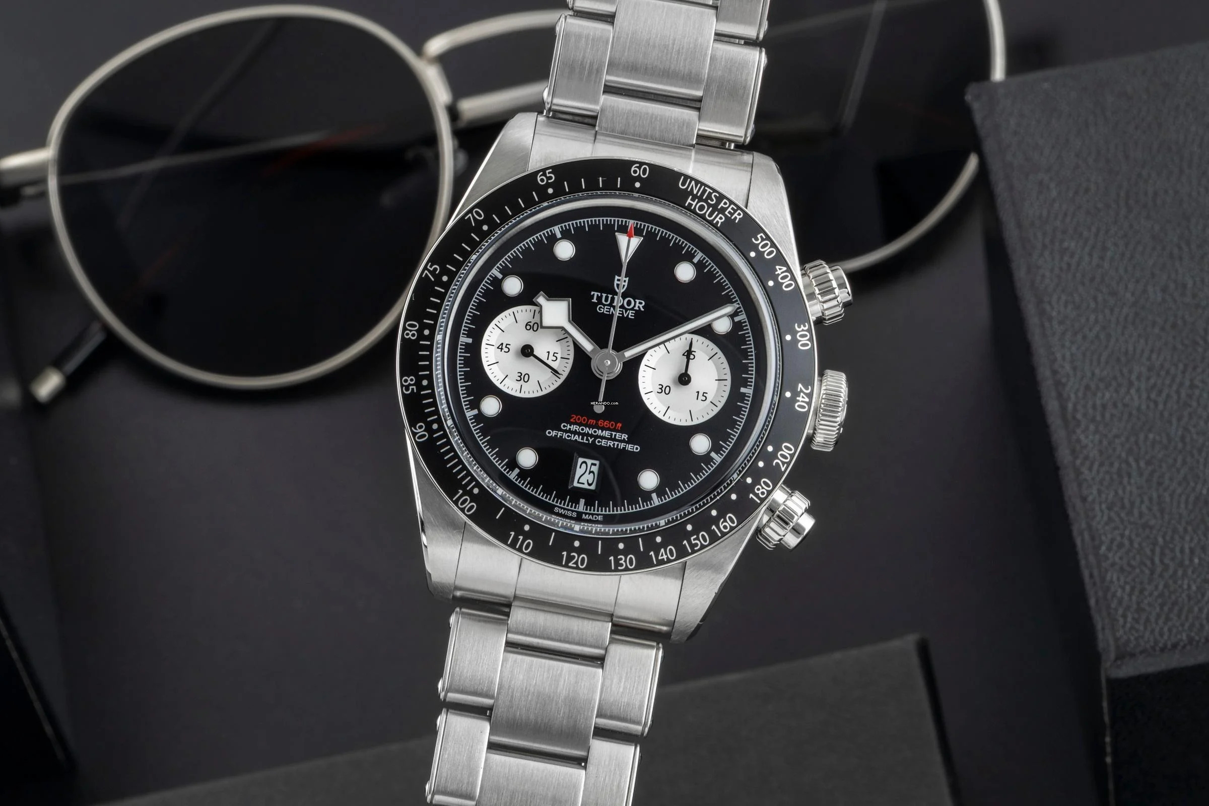 Tudor Black Bay Chrono Chronograph Inverse Panda Ref. 79360N-0001 B&P 2021