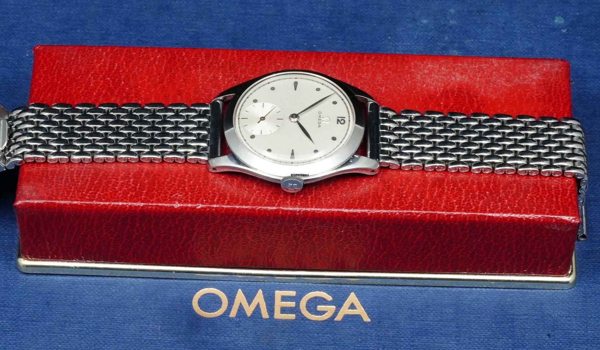 Thumbnail von Omega Classic RARE 1940'S 36MM CALATRAVA WITH STUNNING MIRROR DIAL VINTAGE 2489