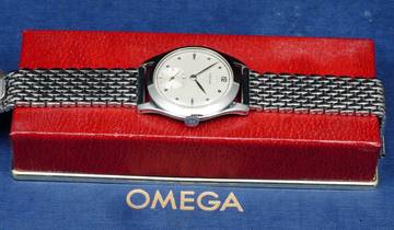 Thumbnail von Omega Classic RARE 1940'S 36MM CALATRAVA WITH STUNNING MIRROR DIAL VINTAGE 2489
