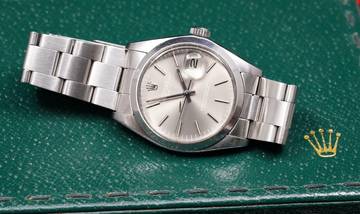 Thumbnail von Rolex UNPOLISHED DATE 1500 WITH RARE SIGMA GHOST DIAL FROM 1979