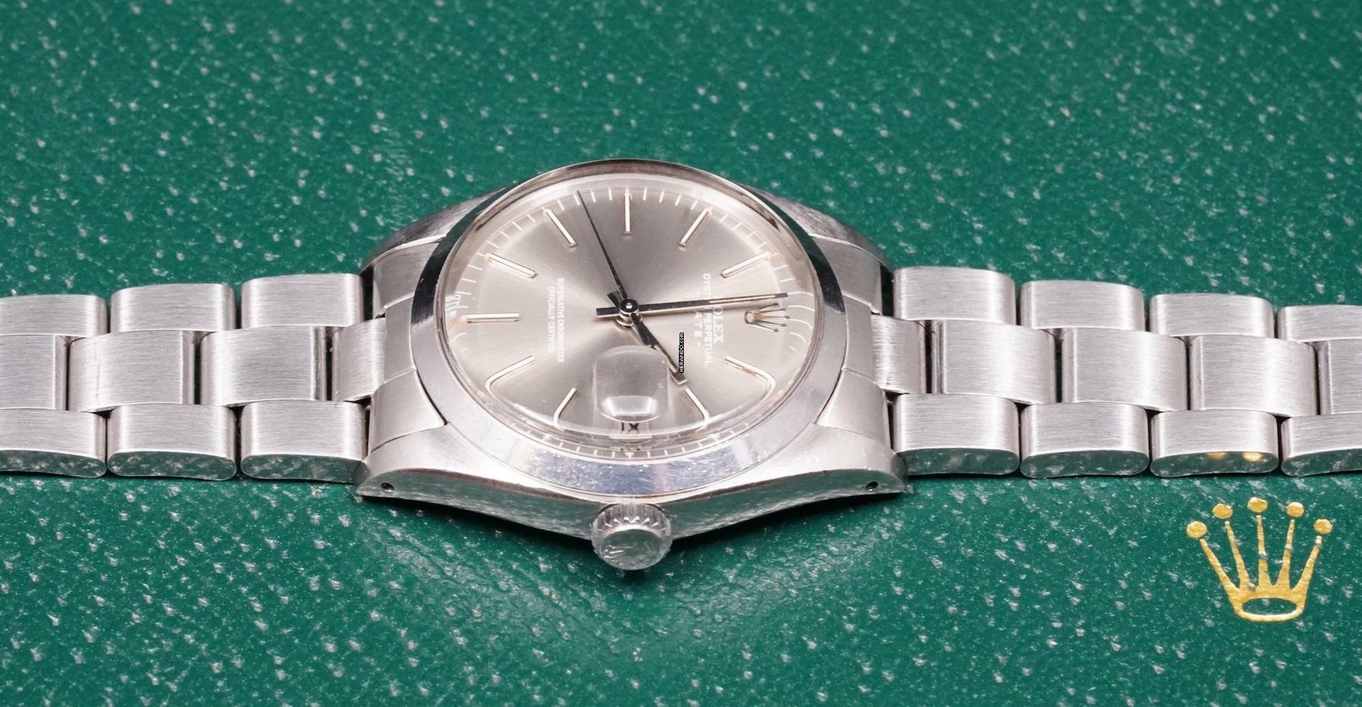 Thumbnail von Rolex UNPOLISHED DATE 1500 WITH RARE SIGMA GHOST DIAL FROM 1979