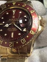 Thumbnail von Rolex GMT-Master 1675/8 GMT-Master Rootbeer 18k mit Box + Booklets aus 1969 Erstbesitz! Box + Booklets-Neuer Service