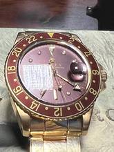 Thumbnail von Rolex GMT-Master 1675/8 GMT-Master Rootbeer 18k mit Box + Booklets aus 1969 Erstbesitz! Box + Booklets-Neuer Service