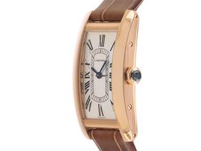 Thumbnail von Cartier Tank Américaine PM kleines Modell Ref.WGTA0133 2025 Full Set Ungetragen Tank Américaine PM kleines Modell 18kt Roségold