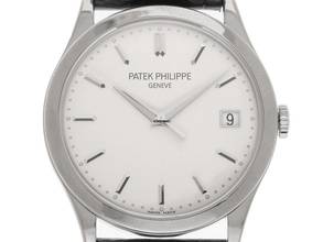 Thumbnail von Patek Philippe Calatrava Ref.5296G-010 2016 Full Set wie Neu Vintage Calatrava 18kt Weißgold Faltschließe