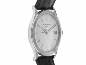 Thumbnail von Patek Philippe Calatrava Ref.5296G-010 2016 Full Set wie Neu Vintage Calatrava 18kt Weißgold Faltschließe