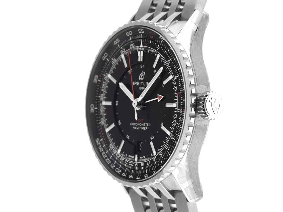  Breitling Navitimer GMT Ref.A32310251B1A1 2025 Full Set Ungetragen Navitimer Automatic GMT 