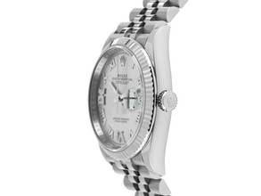 Thumbnail von Rolex Datejust 36 Ref.126234 2022 Full Set wie Neu Datejust Stahl 18kt Weißgold Diamanten